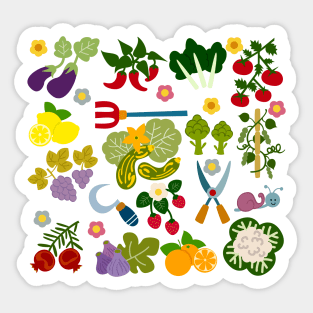 Vegetable Garden Sticker